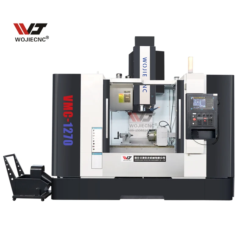 Controller 3 Axis CNC Drilling and Milling Machine VMC1270 CNC Machining Center CNC Milling Machine with 12000 Rpm