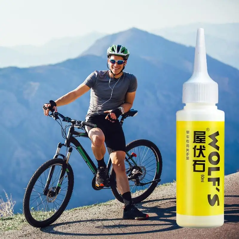 

Смазка для дорожной велосипедной цепи Мойка для велосипедной цепи О масло для чистки велосипеда 60 мл Масло для чистки велосипедной цепи Многоцелевая смазка и ржавчина