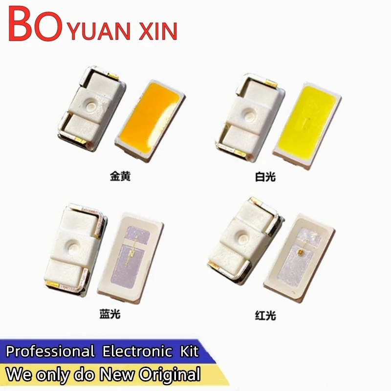 1000pcs SMD 4020 Side Monochrome Red Yellow Blue Green White Light High Brightness LED Bead 4020 Monochrome LED