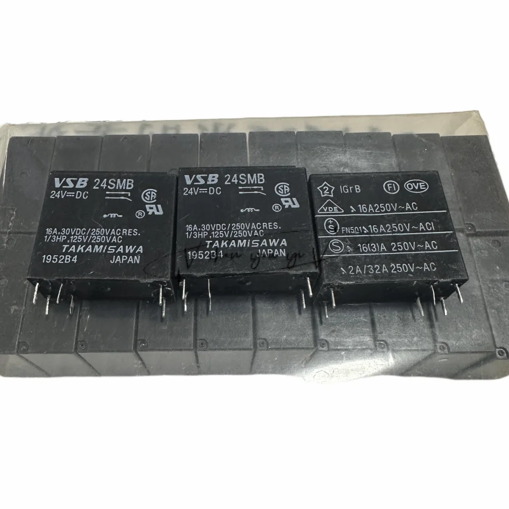 2-15PCS Original FOR TAKAMISAWA VSB24SMB VSB-24SMB 24VDC 6PINS 16A Power Relay VSB 24SMB