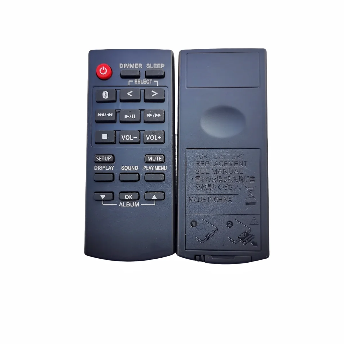 Remote Control for Panasonic SC-UA30GS SC-DM502E-K SC-DM504EG-K SC-TMAX10E-K SC-TMAX40E-K SC-TMAX50E Stereo Audio System