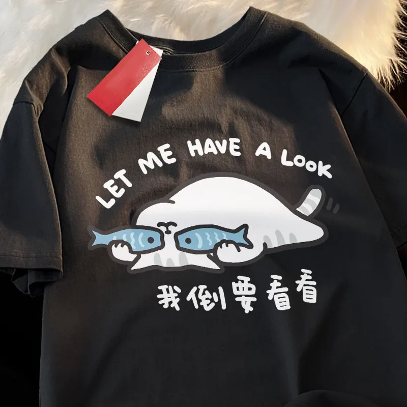 الرجعية لطيف نمط مطبوعة حجم كبير فضفاضة قصيرة الأكمام تي شيرت النساء الحوامل الصيف جولة الرقبة أعلى #6