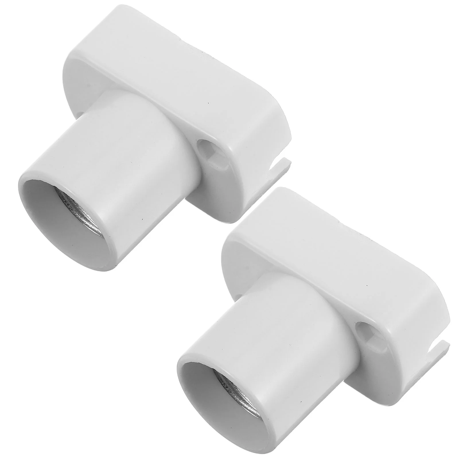 2 pezzi cornici per lampade supporto in bachelite morsetto da tavolo parti accessori basi per lampade non elettriche pannello luminoso bianco fai da te