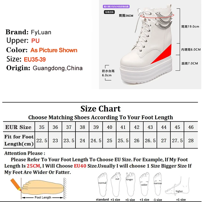 جديد الخريف الشتاء جديد أحذية بوت قصيرة الارتفاع زيادة النساء حذا فردي للسيدات النمط البريطاني منصة سميكة الدانتيل يصل عالية الكعب حذاء من الجلد #5