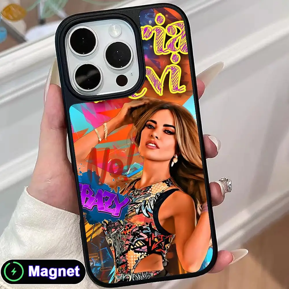 Funda para Teléfono Gloria Trevi para iPhone 17 16 15 14 13 12 11 Air Pro Max Plus, Superficie Mate, Compatible con Magsafe