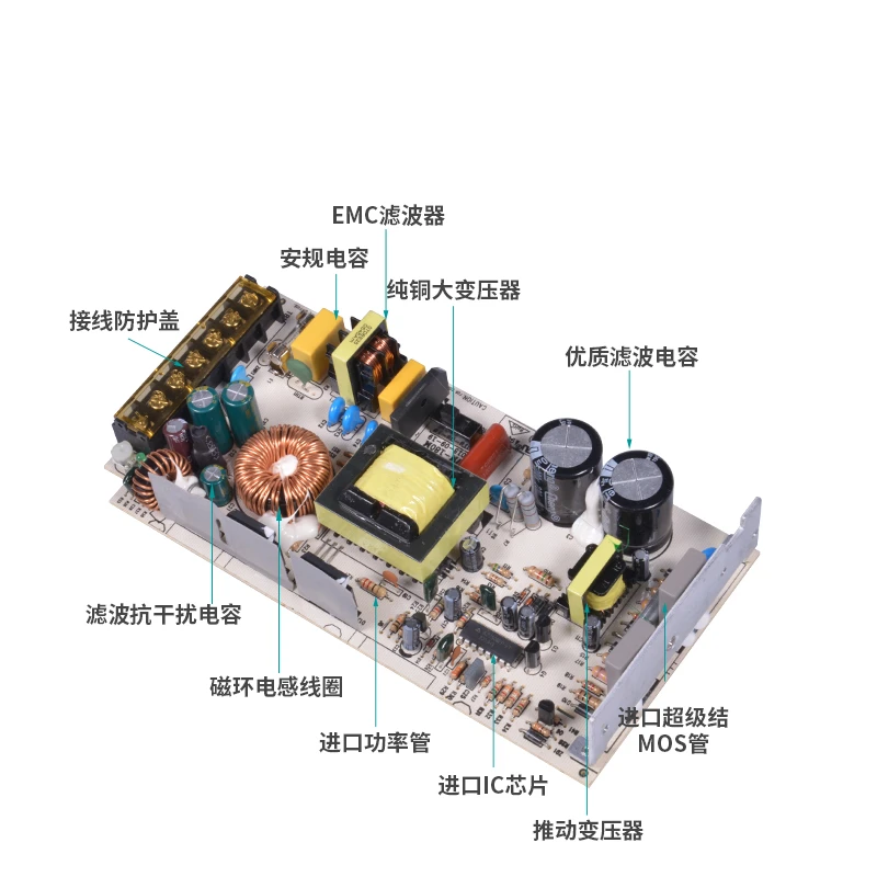 1 قطعة جديد WM-180M امدادات الطاقة ل WANGMA 5V5A 12V14A 180 واط امدادات الطاقة