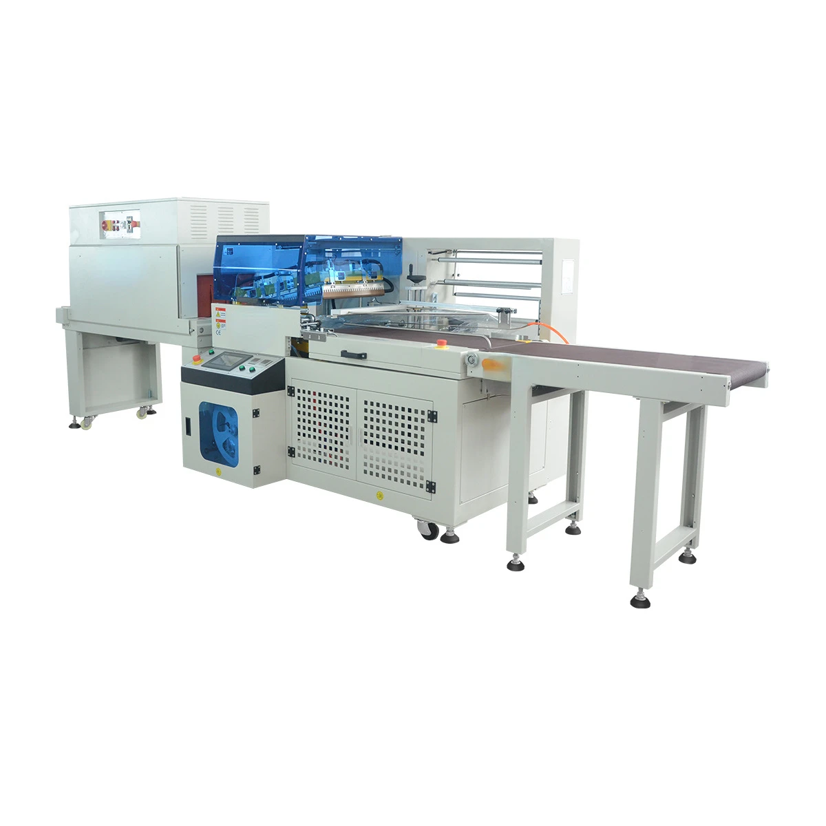 Heat shrink packaging machine color box book PE/POF film automatic heat shrink packaging machine