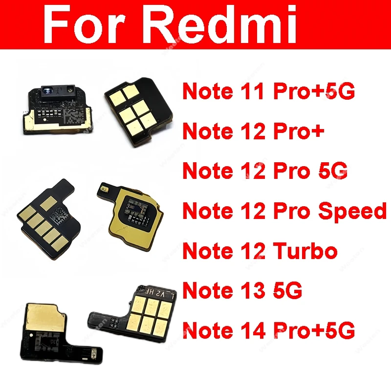 

Front Top Earpiece Earphone Speaker Receiver Flex Cable For Xiaomi Redmi Note 12 12R 13 13R Pro Plus Discovery Speed Turbo 4G 5G