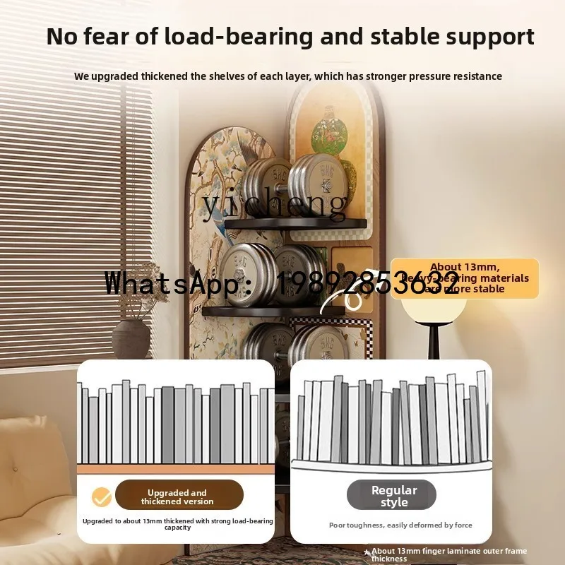 X6 Storage Rack Bedroom Floor-standing Household Simple Corner Cabinet Living Room Wall Multi-layer