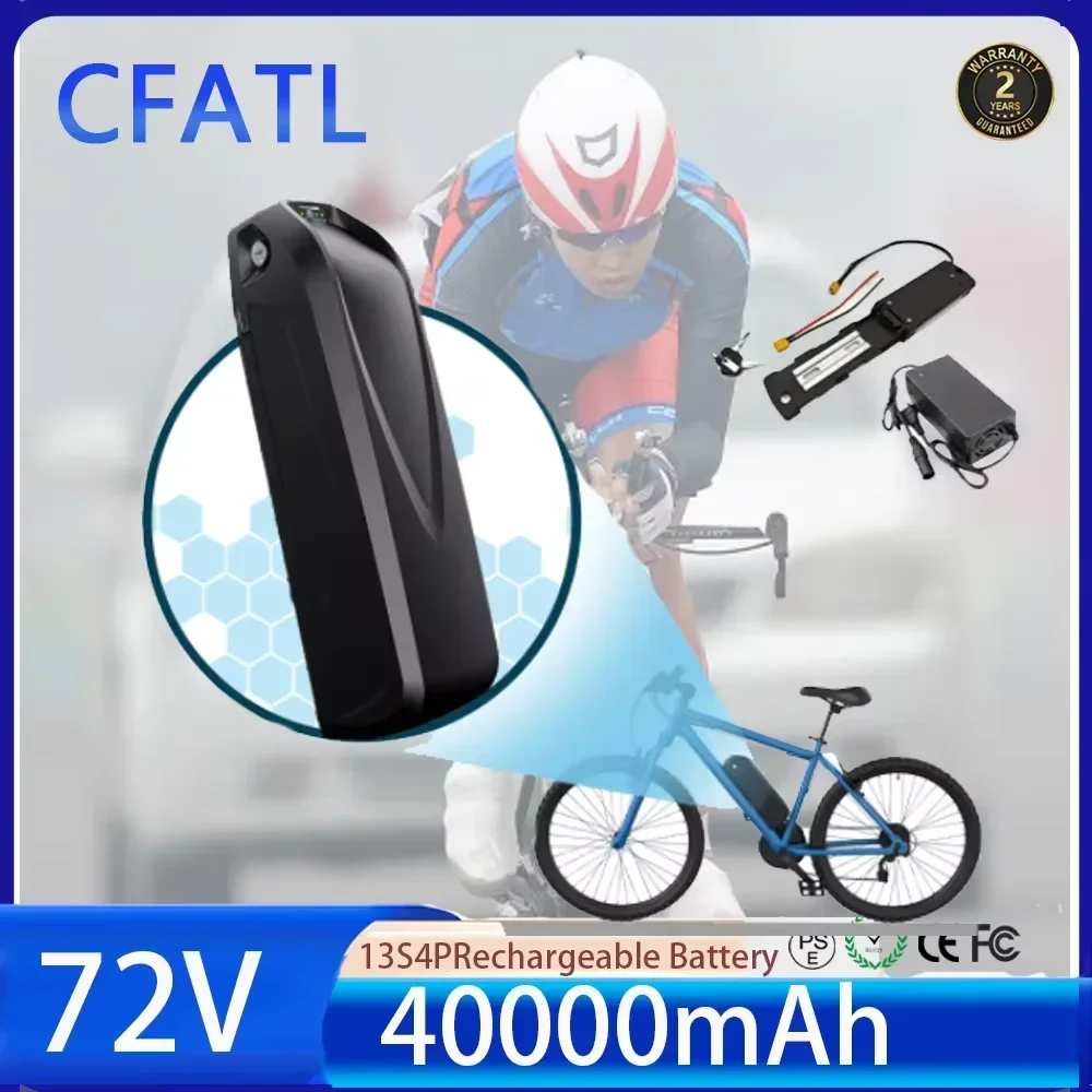 Liitokala Hailong 72v E Bike Akku 25ah 52v Electric Bicycle ncr18650b 36v 48v 60v Ebike 300-3000w Motor 25ah Lithium Battery