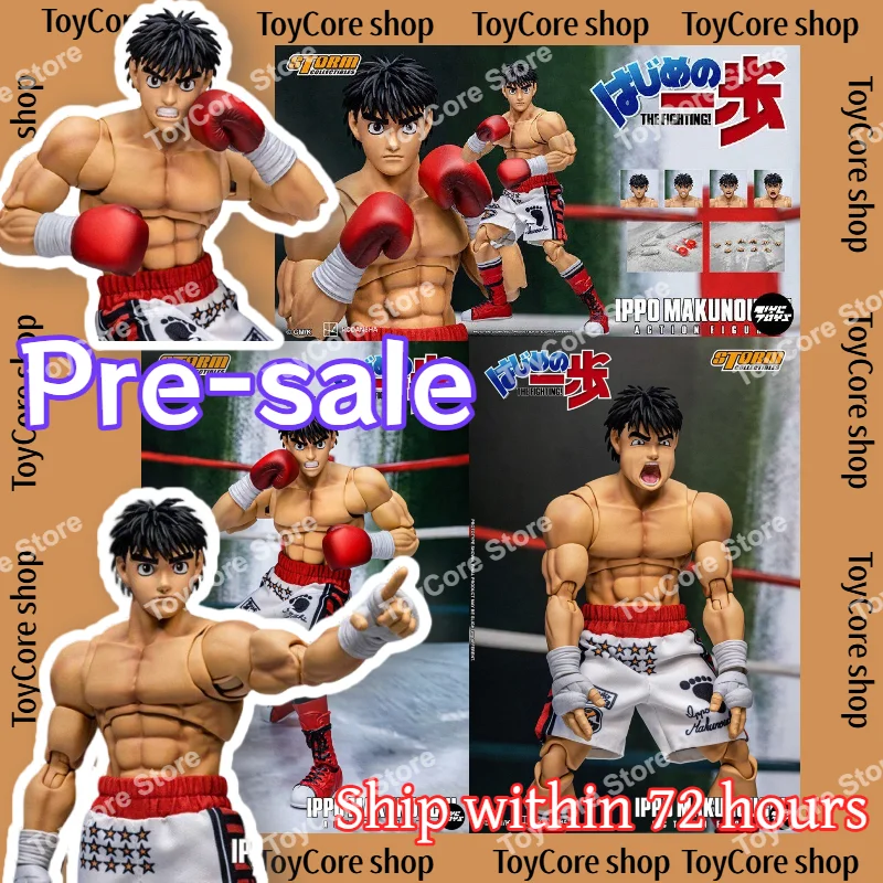 Preventa 【TYCTOYS】 STORM TOYS Figura articulada Hajime no Ippo Makunouchi Ippo HAIP01 Regalo coleccionable