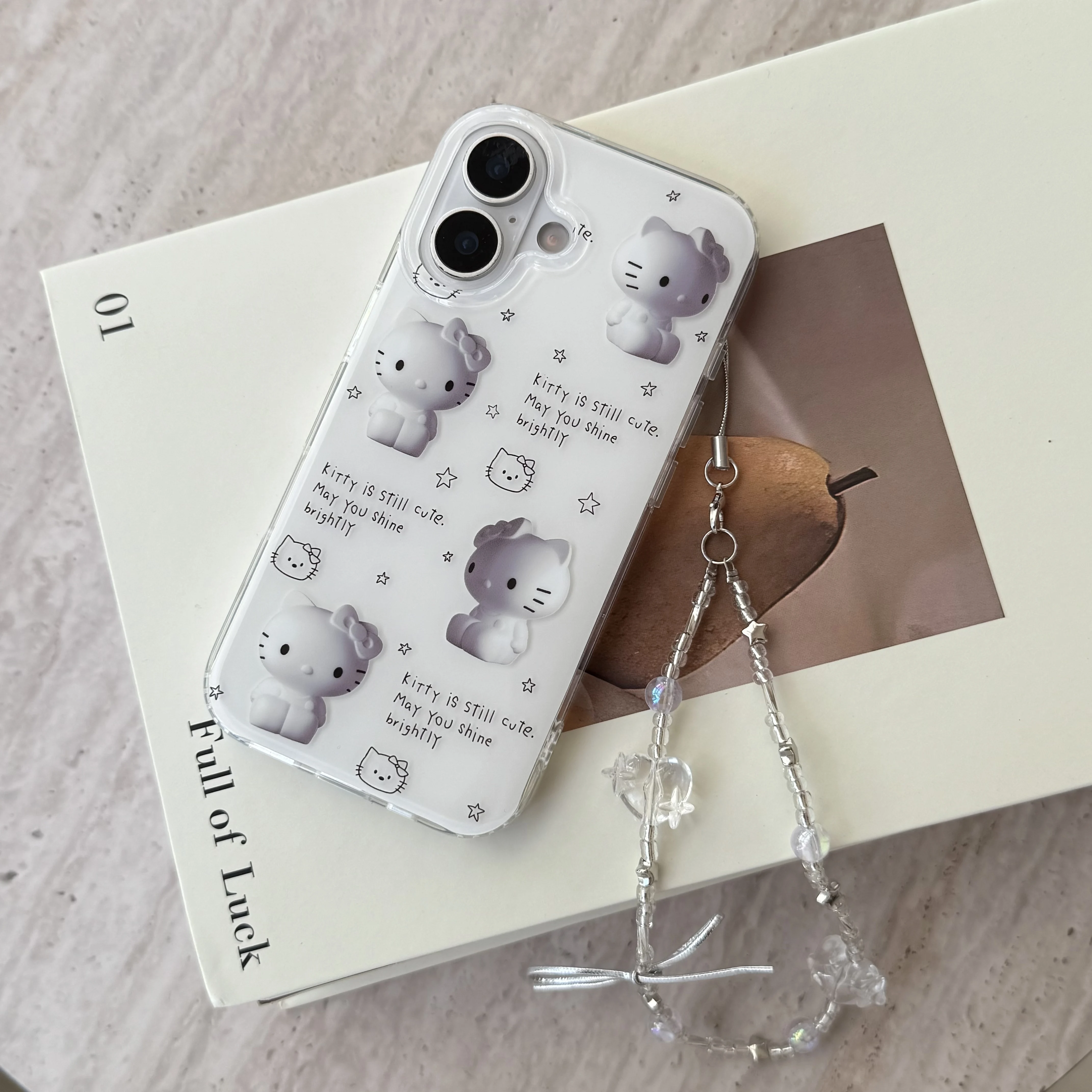 

INS Style Individualistic Girl Practical Phone Case Sanrio For Hello Kitty Great Quality For iPhone16 14 15 Pro Max Anti-Drop