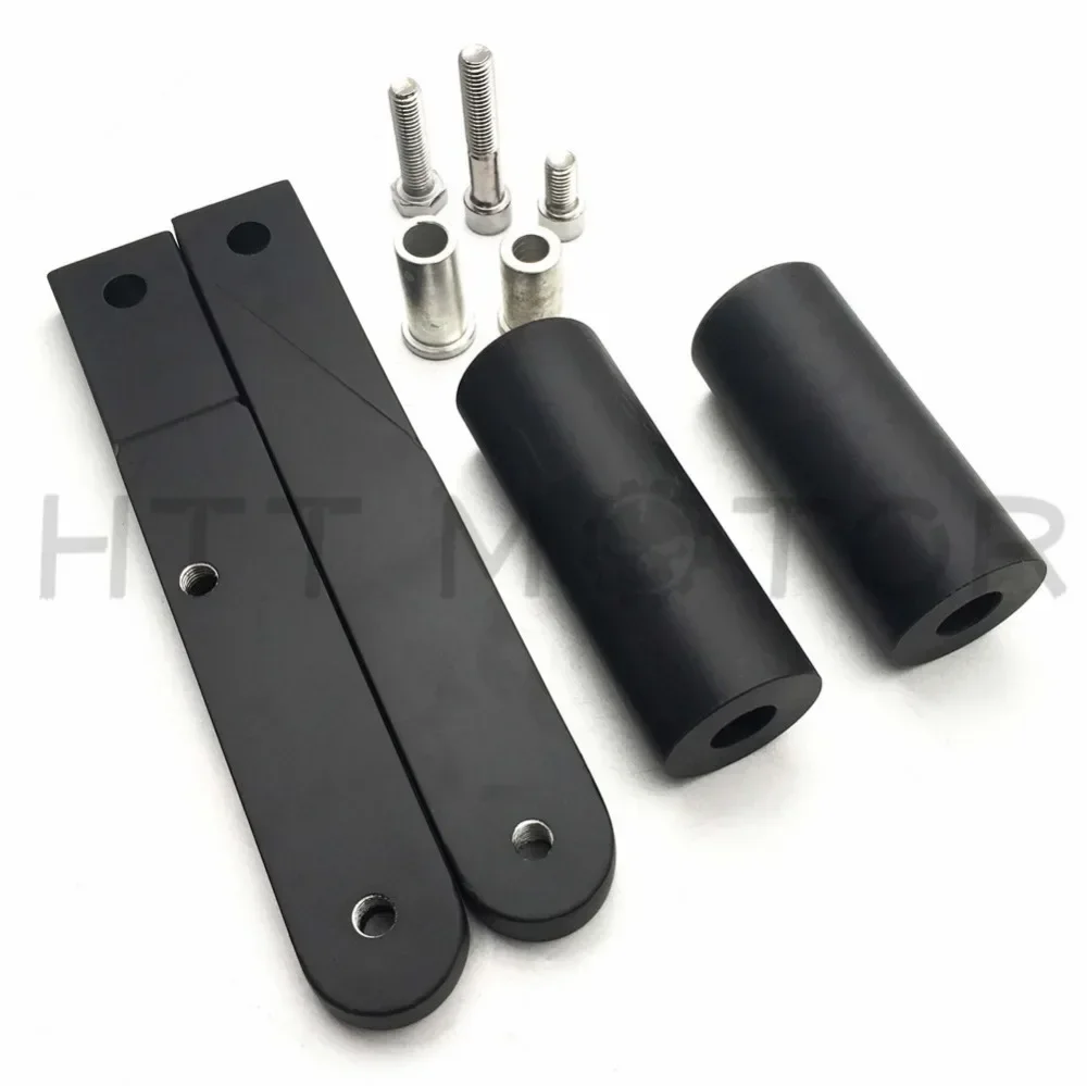 

Motorcycle Parts No Cut Frame Slider Protector for Honda 2009-2012 CBR 600RR BLACK