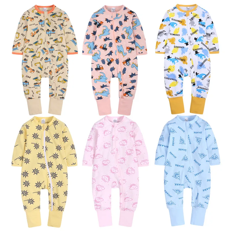 Baby Onesie Jumpsuit Infant Girl Body Suit Boy One-piece Rompers 3 To 12 24 Months Overalls For Kids Pajama Costume 1 Year Tops