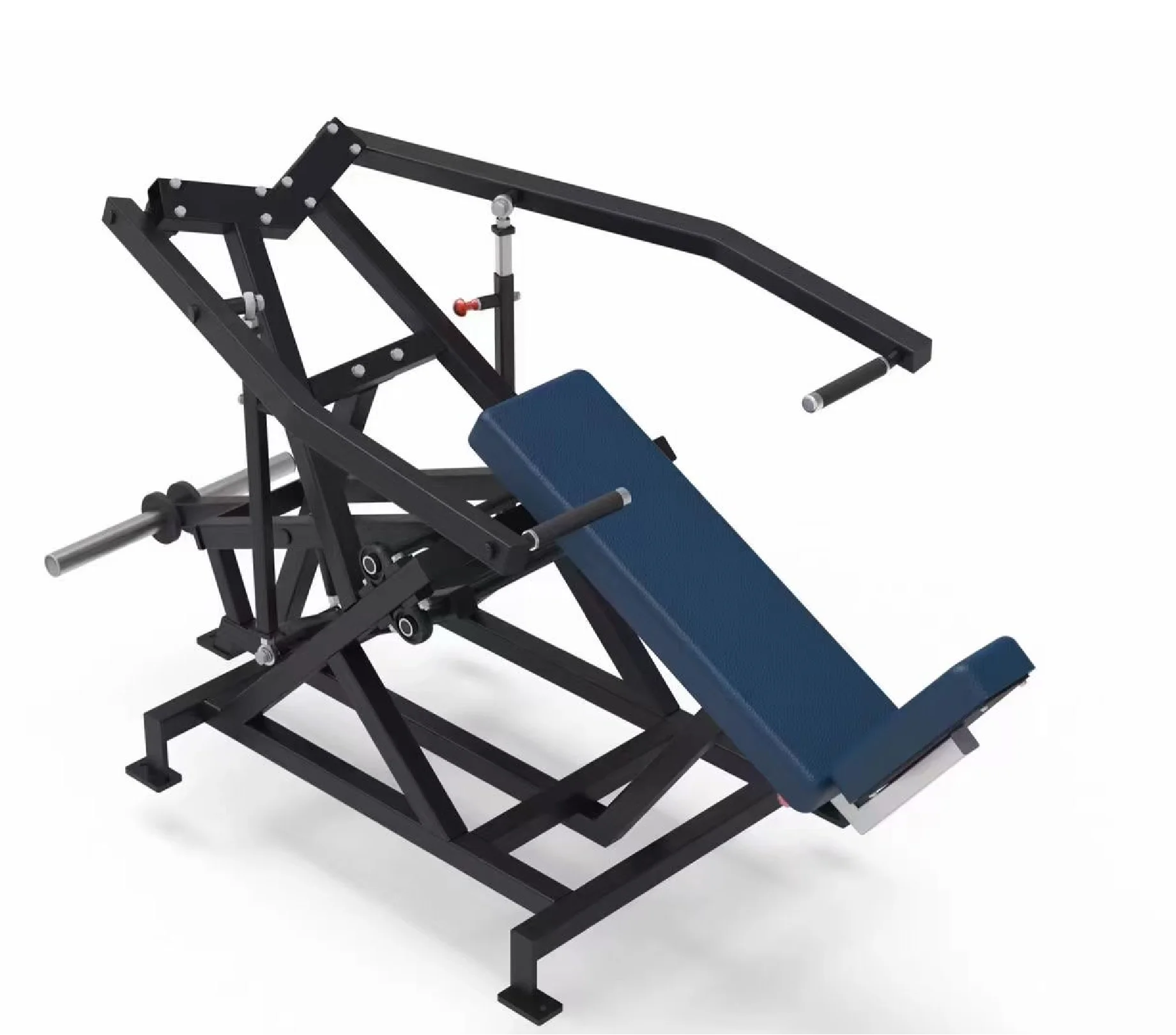 Hot Sell Commercial Gym Equipment Steel Back Strength Seated Row Machine With Safety Features For Strength Training