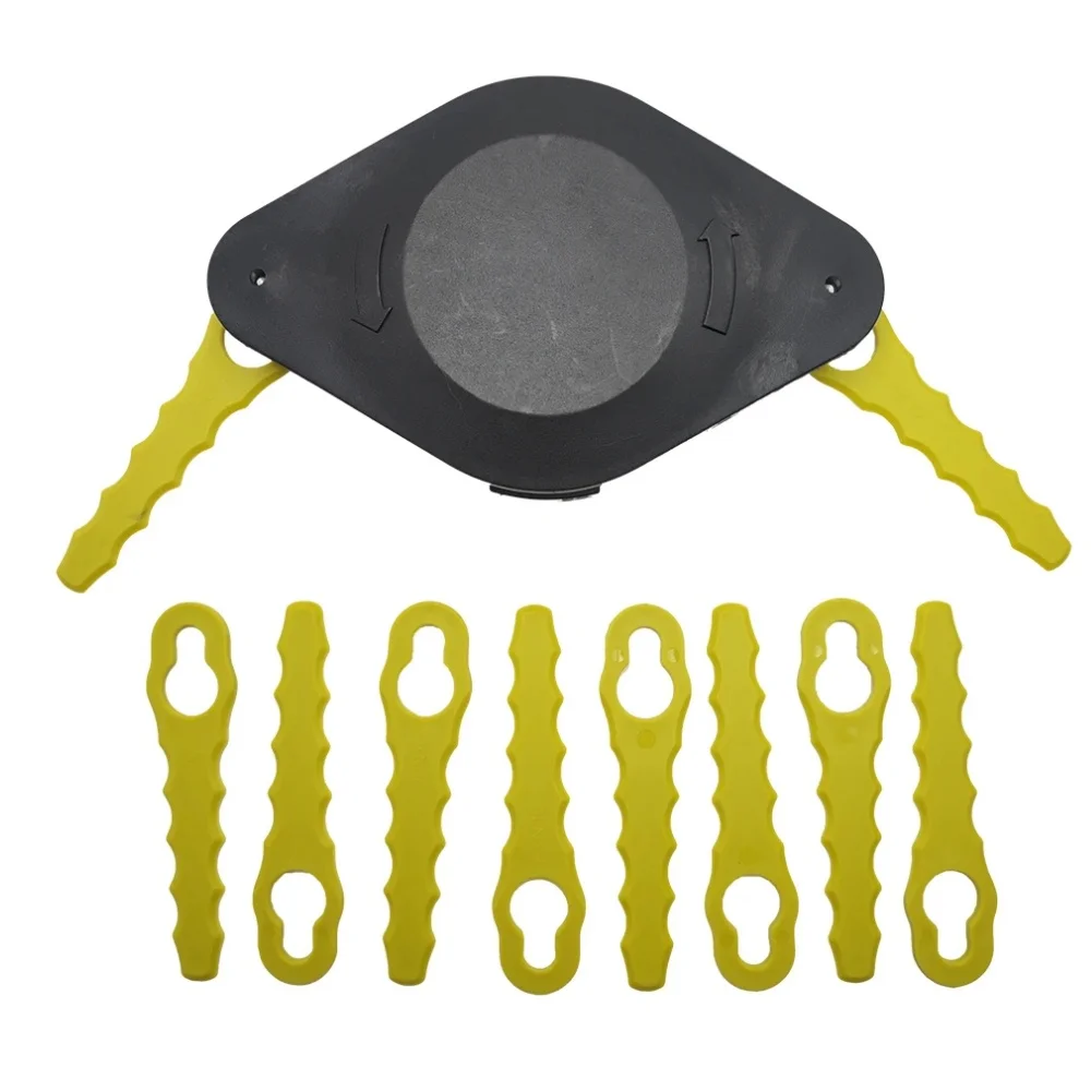 

Пластиковая головка триммера для Ryobi RAC155, пластиковое запасное лезвие, газонокосилка, триммер для травы, головка для прополки, детали кустореза