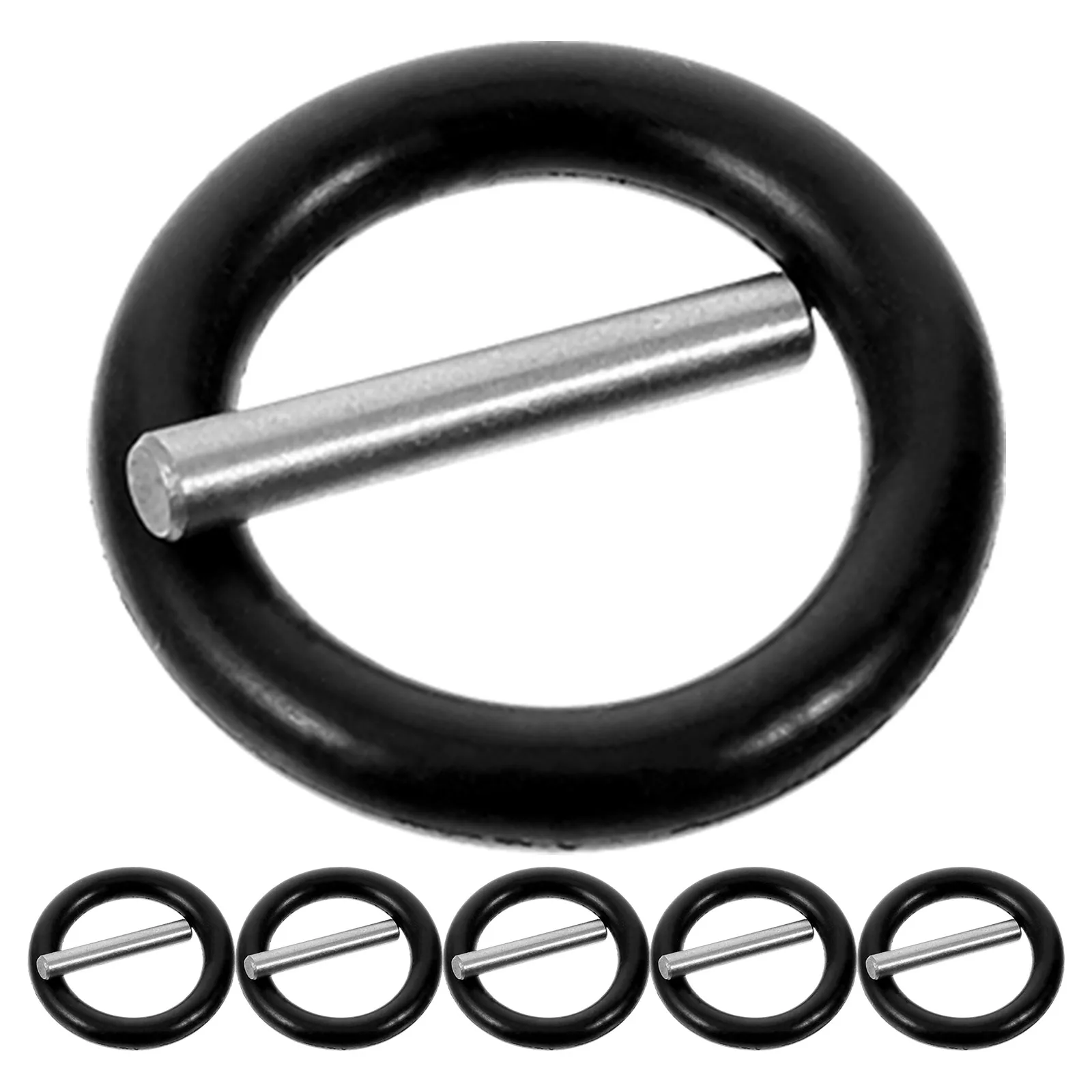 

6 set 6 Sets Electric Wrench Socket Retainer Pin Rings 8-19mm Rubber Steel Spanner Fastener Compatibility Versatility