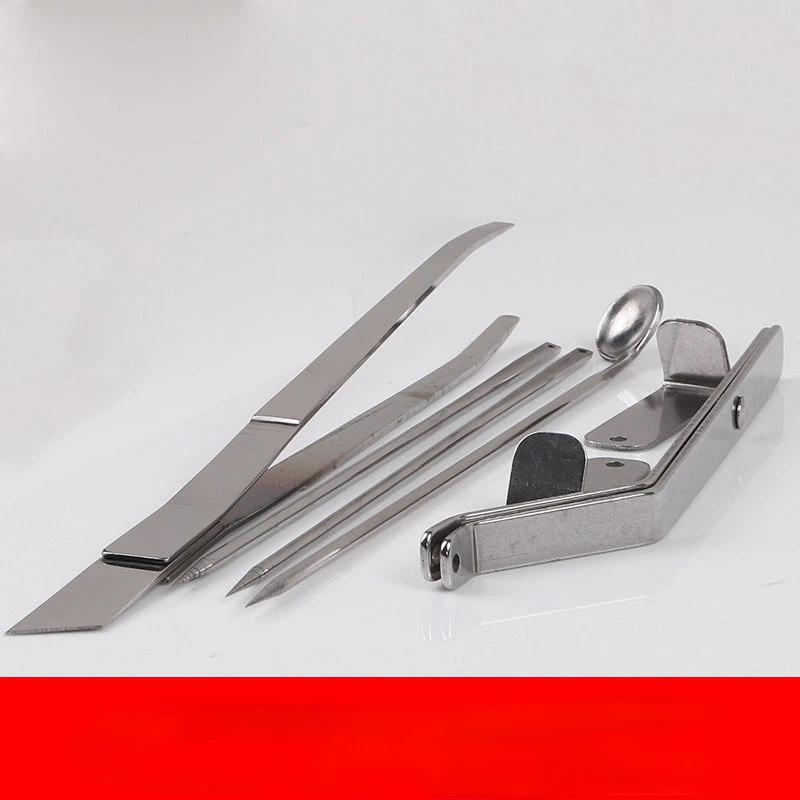 

Stainless steel professional complete set of castration tools, big chicken and small chicken castration knife