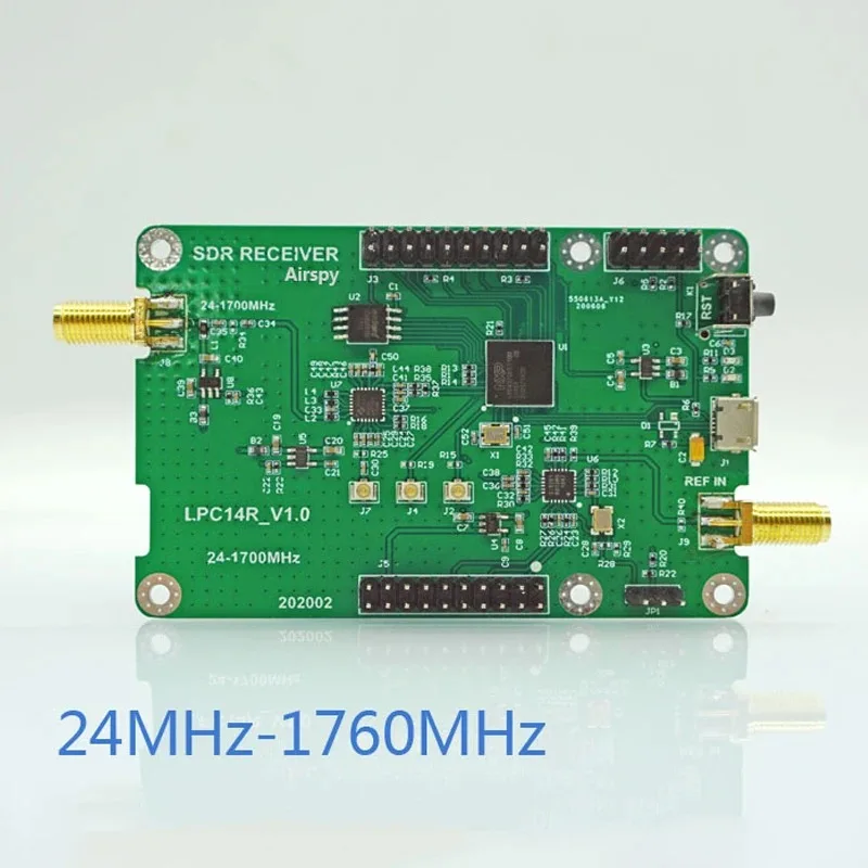 24-1700MHz SDR Receiver 12Bit Perfect Replacement SDR Development Board For RTL-SDR HackRF