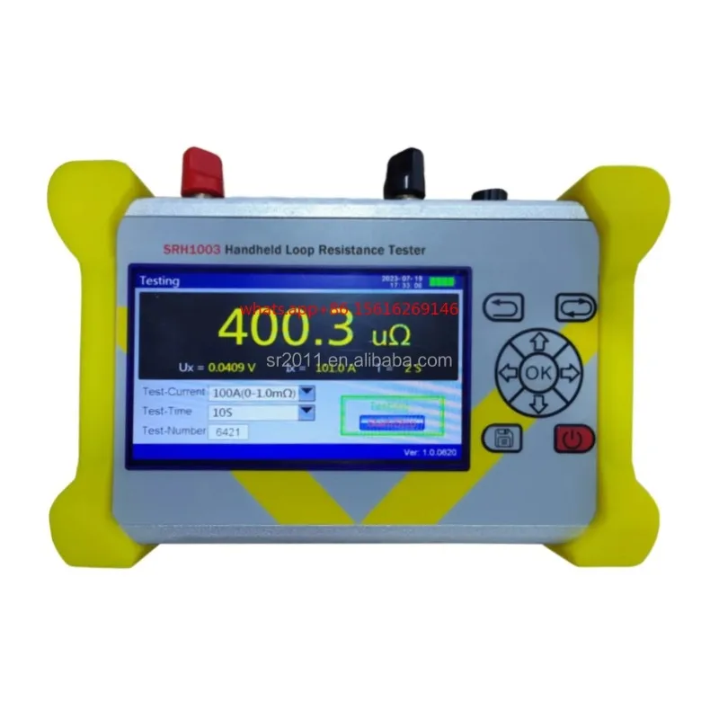 

Manufacturer 100A Digital Contact Resistance Tester Display Type Only Leakage Switch Tester