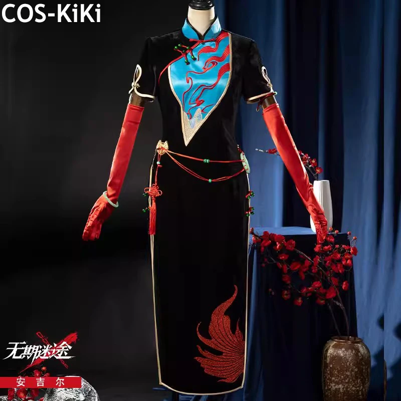 

COS-KiKi Path To Nowhere Angell Game Suit Elegant Dress Uniform Cosplay Costume Halloween Party Role Play Outfit Women XS-XXL