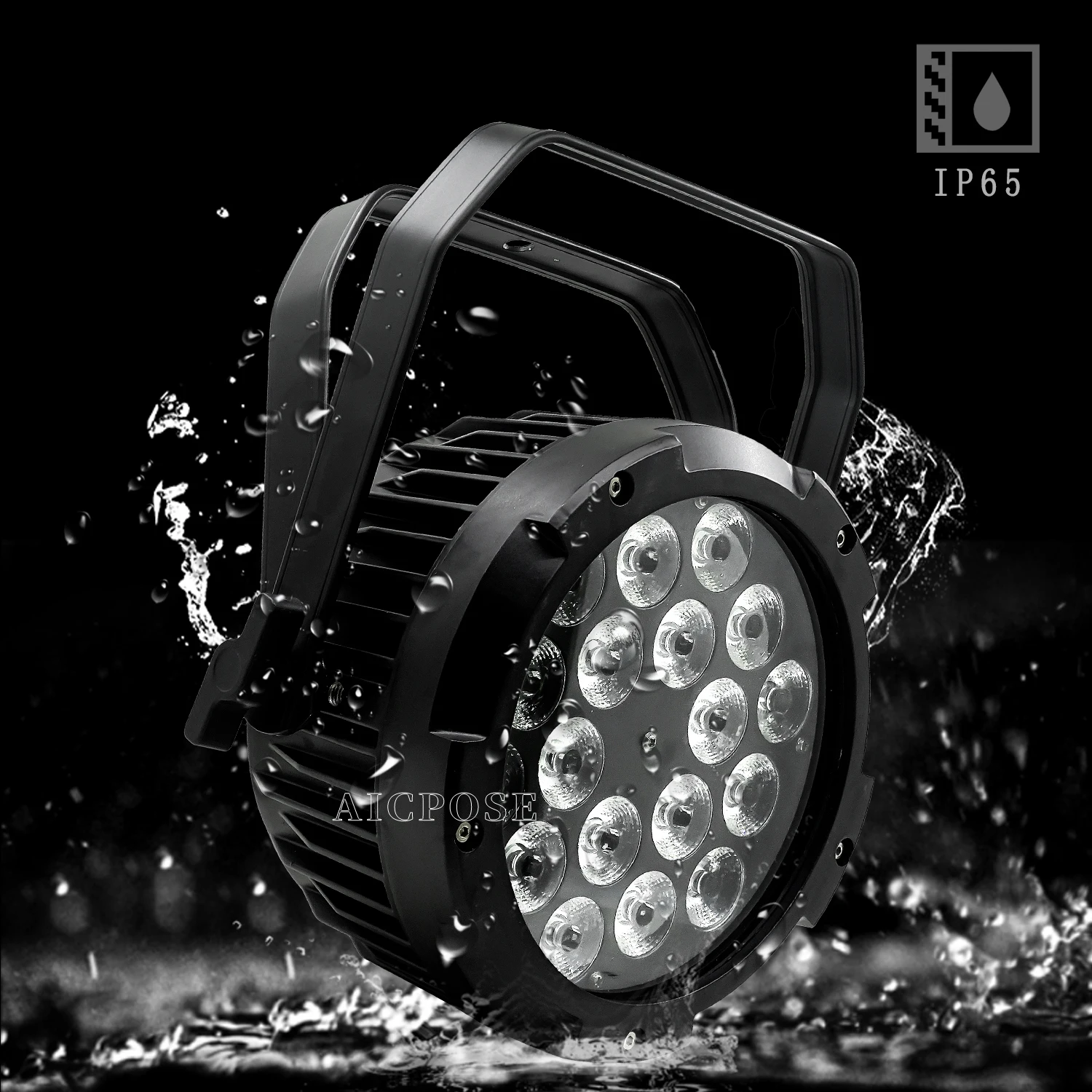 Imagem -05 - Impermeável Led Par Light para Desempenho ao ar Livre dj Equipment Disco Light Dmx512 Control Stage Light Ip65 18x18w Rgbw Auv 6in 1