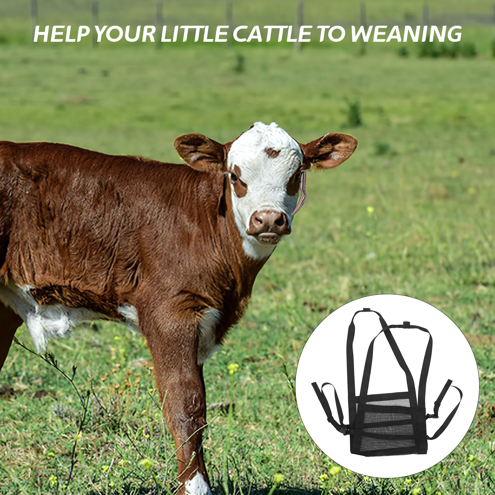 

Pet Hanging Weighing Sling Garden Calf Scale Sturdy Rope Sling for Livestock Small Animal Goat Lamb Sheep Alpaca Dog Scale Black