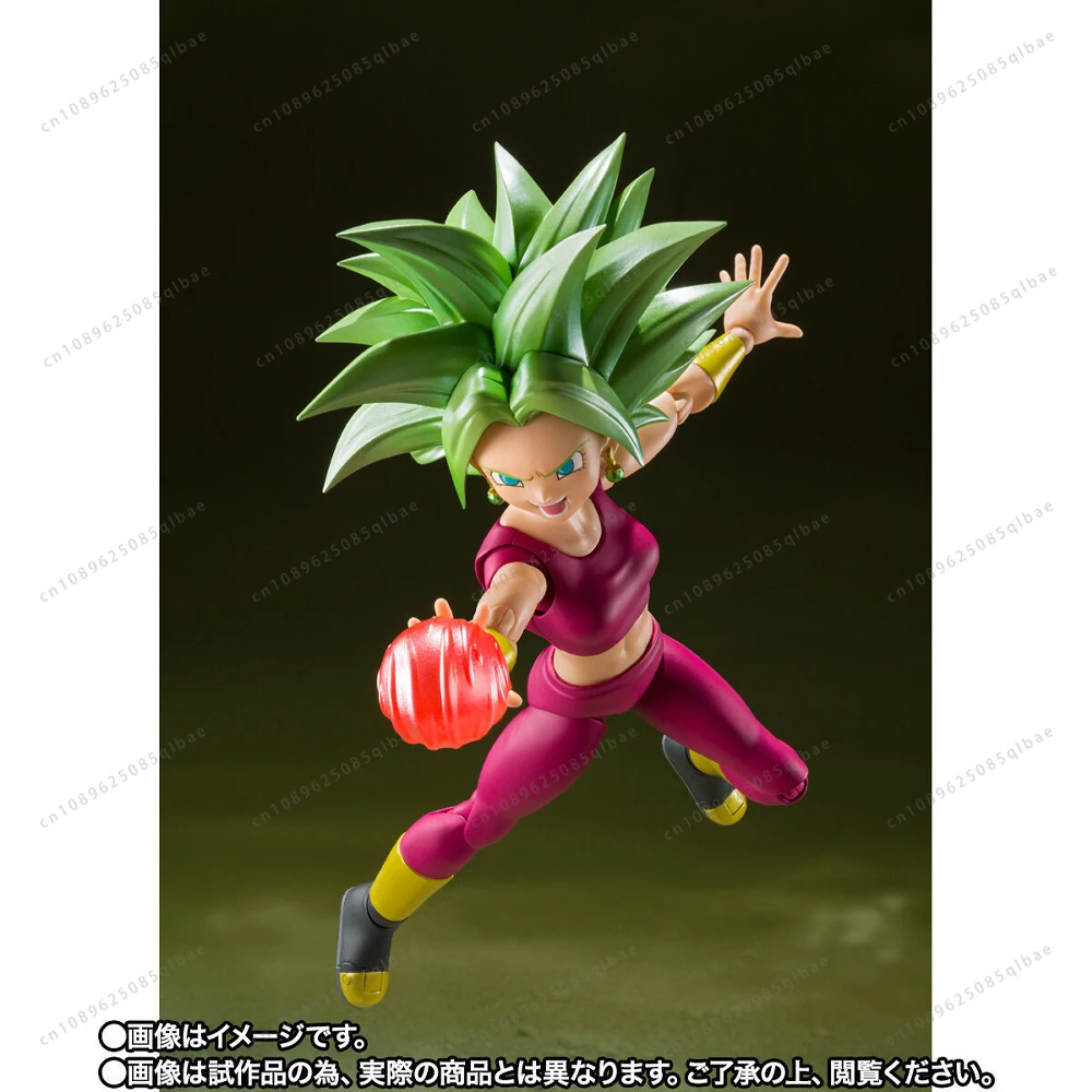 Bandai SHFiguarts-figura de Dragon Ball Super, Super Saiyan Kefla, modelo de acción de Anime Original, juguete