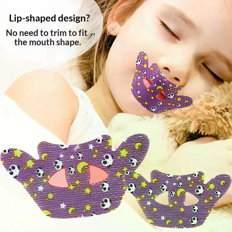 /Kuz/Anti-Snoring Stickers Children Adult Night Sleep Lip Nose Breathing Improving Patch Mouth Correction Orthosis Tape 20Pcs