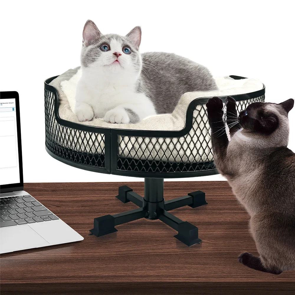 2024 Selling - hot good quality easy to clean cat bed  cozy feel non  slip base desktop nest