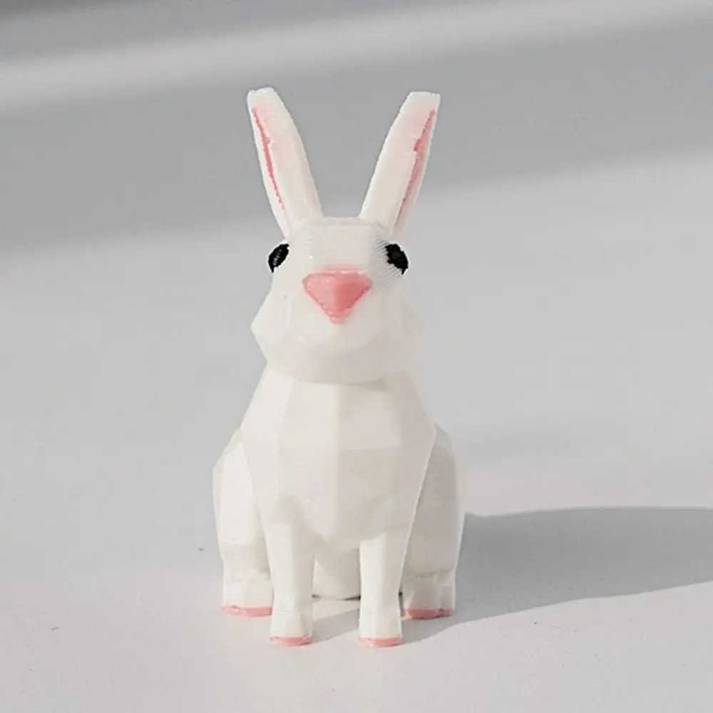 7 قطعة/المجموعة نماذج حيوانات صغيرة ثلاثية الأبعاد الطباعة نماذج للحيوانات التصميم الإبداعي مزرعة الحيوان مجموعة نماذج حيوانات المزرعة الإبداعية التعليمية