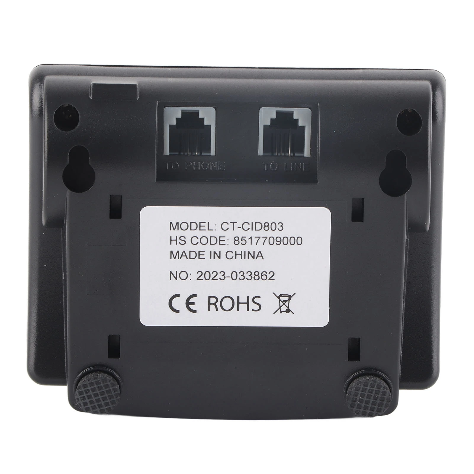 صندوق معرف المتصل مع شاشة LCD ، مانع المكالمات ، منع المضايقة ، مجموعات سعة كبيرة #6