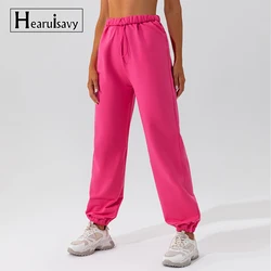 Cotton Sweatpants Pocket Yoga Pants Outdoor Casual Female Sweatpants Fitness Running Gym Pants Loose Sports Pants Women