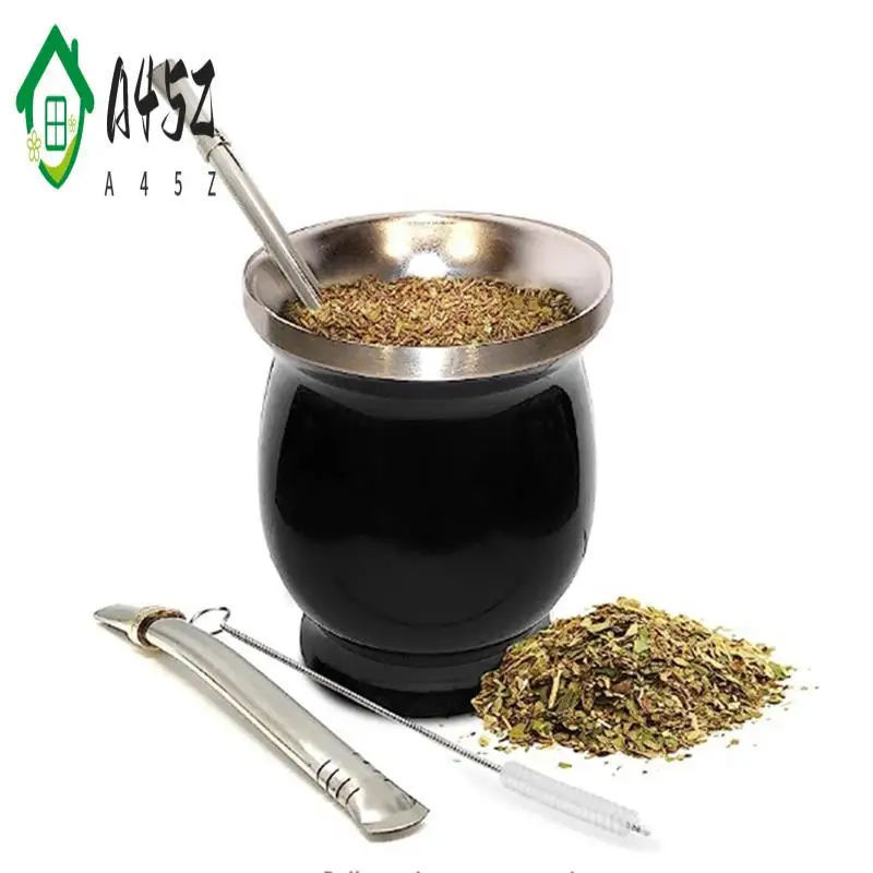 

A45Z-Stainless Steel Tea Cup Tea Cup Set For Insulated Straw Cup Insulated Simple Cup