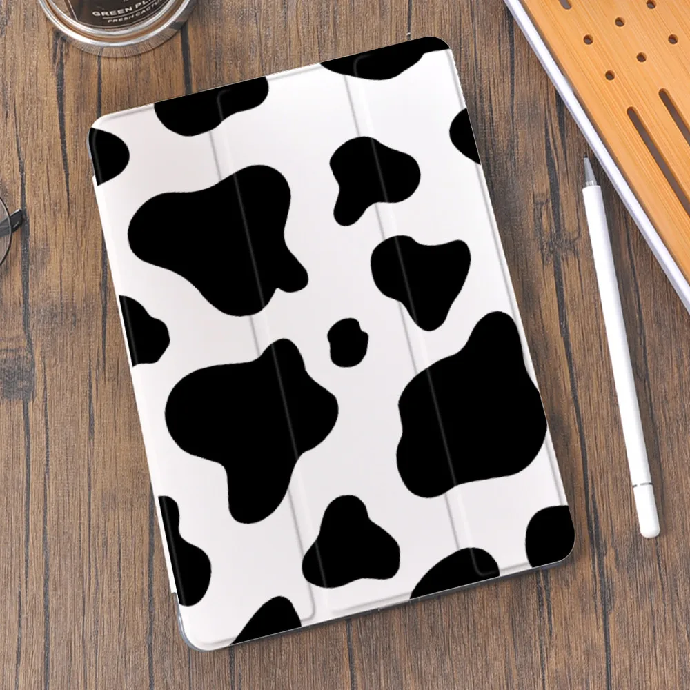 

Cow Print iPad Case Mini Fundas For iPad Air 4 9th Generation Cover Cute Pro 11 12.9 10.2 8th 7th 9.7 6th 5th Air 2 Accessories