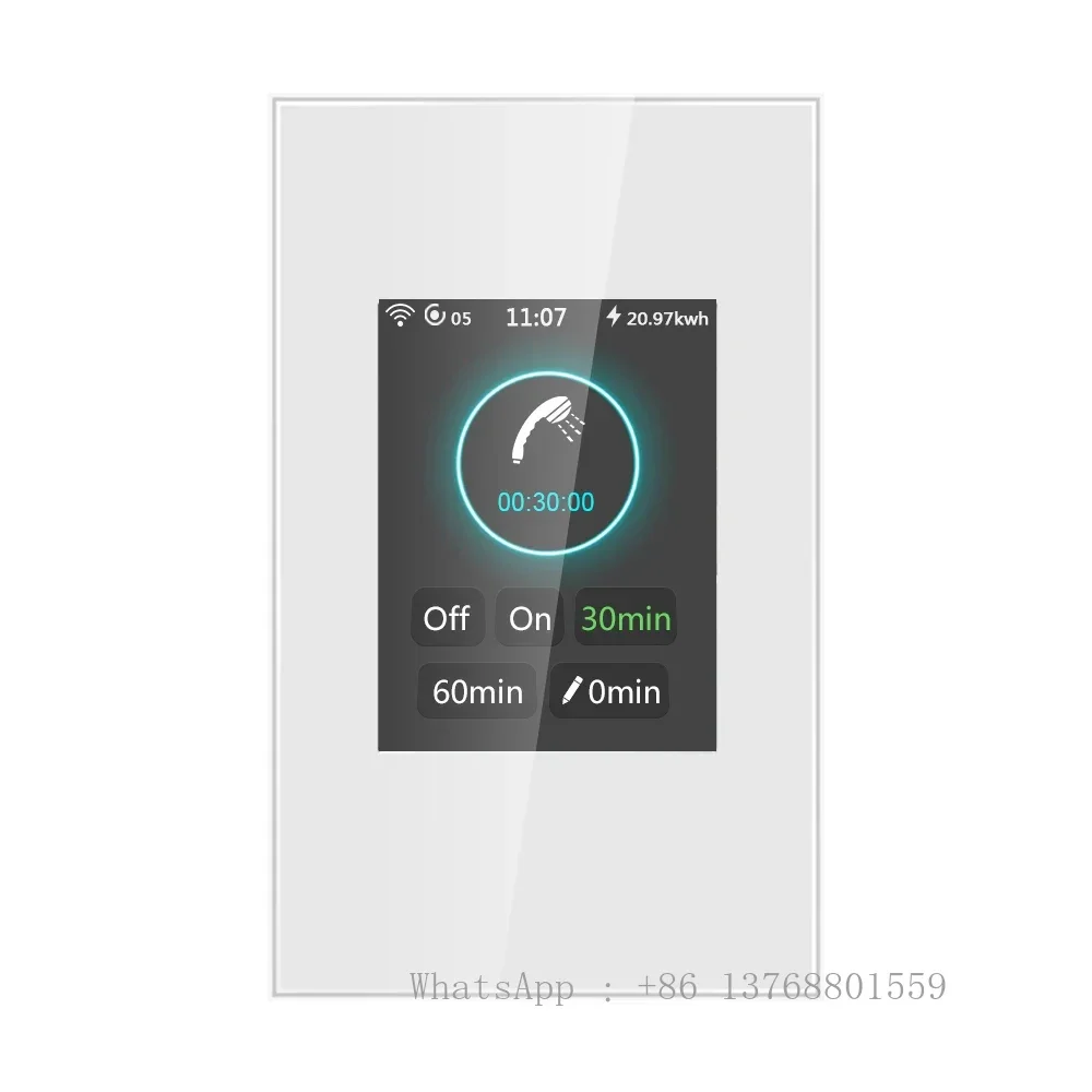 Lanbon Tuya Smart Water Heater Switch Smart Boiler Controller Wall Switch AC Zigbee Smart Switch Remote Time Setting