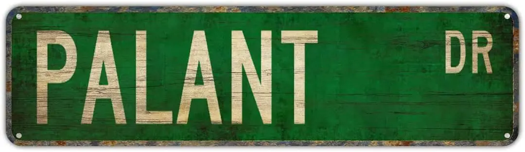 Street sign Palant Palant Sign Palant Fan Palant Player Palant Gift Metal Street Sign 16 x 4 in Home Cave Garage bar Wall Decora