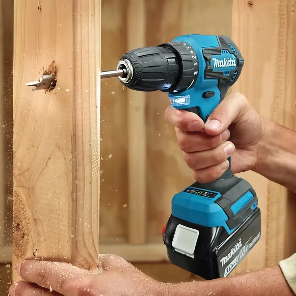 Makita DFF485 18V Brushed Rechargeable Impact Drill Thread free Compact Electric Tool Variable Speed for Drill and Hitting