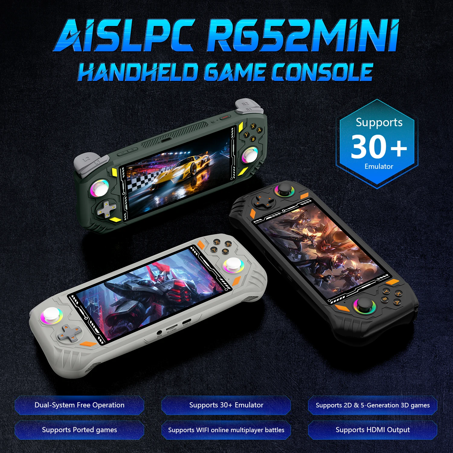 AISLPC Handheld Game Console 5.5