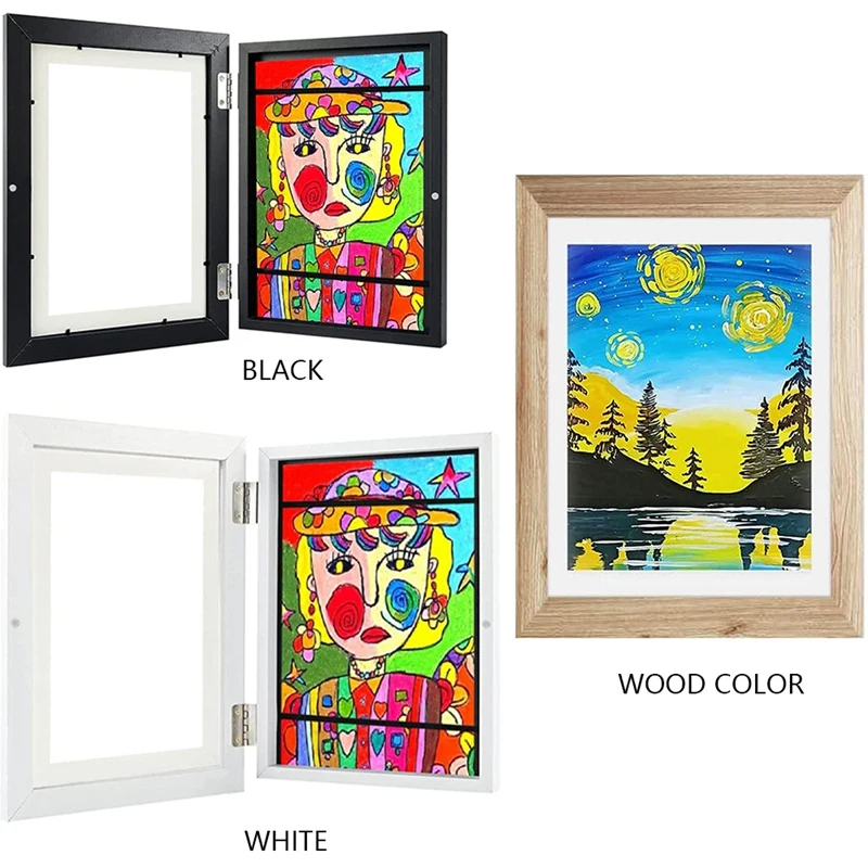 Kids Art Kids Art Frames Front Opening Kids Artwork Frames Changeable Artwork Display Storage Frames