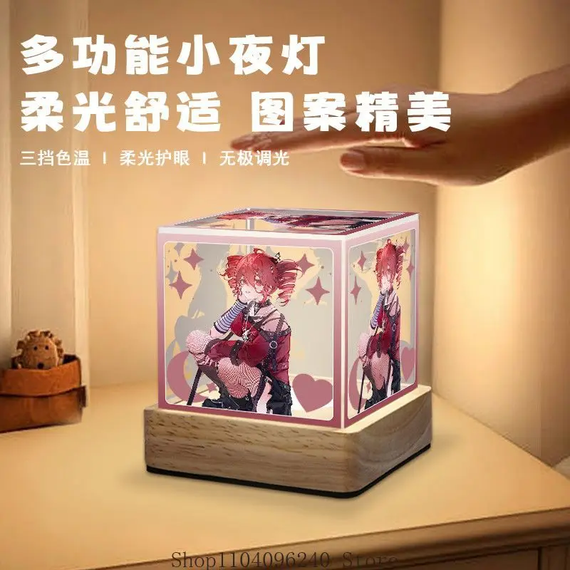 

Kasane Teto Anime Cosplay Decoration Desktop Desk Lamp LED Lamp Night Light Mascot Student Accessory Gift