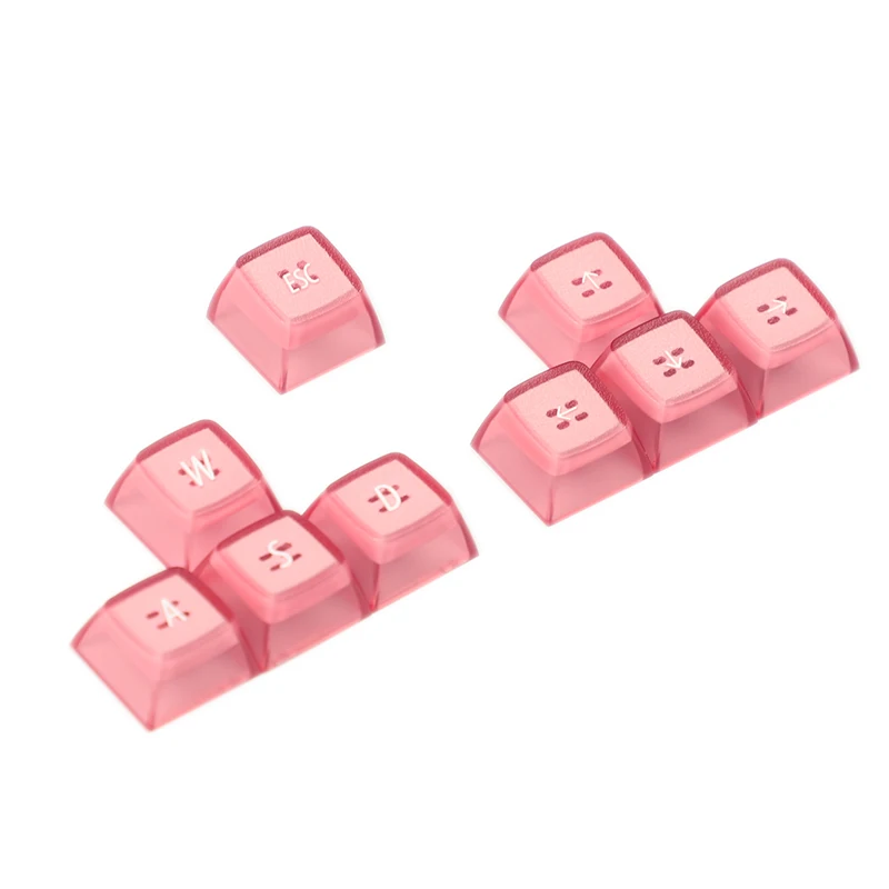 Personalized ABS Keycaps EMA Profile for Cross Axis Switch Mechanical Gaming Keyboard Backlit ESC WASD Direction Arrow Keycaps