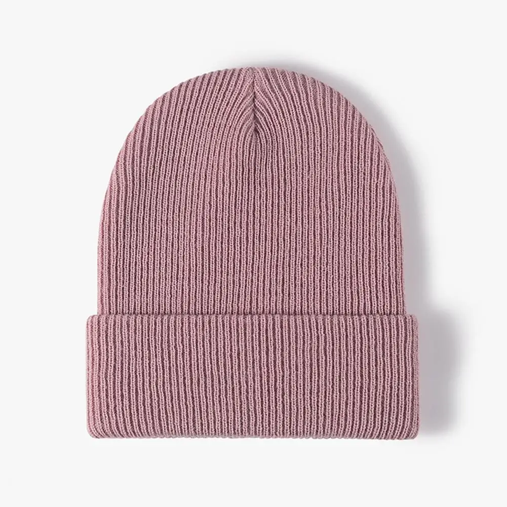 

Winter Beanie Hat Thermal Beanie Hat Fashionable Unisex Winter Knitting Hat Thickened Beamless Beanie for Men Women Stay Warm