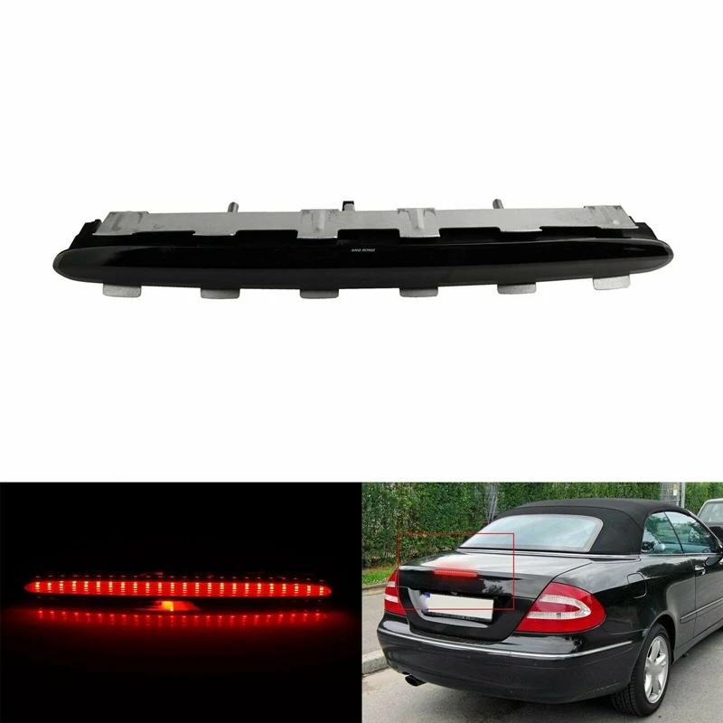 Car Third Brake Light LED High Brake Light For Mercedes Benz CLK W209 C209 A209 2002-2009 A2098200956