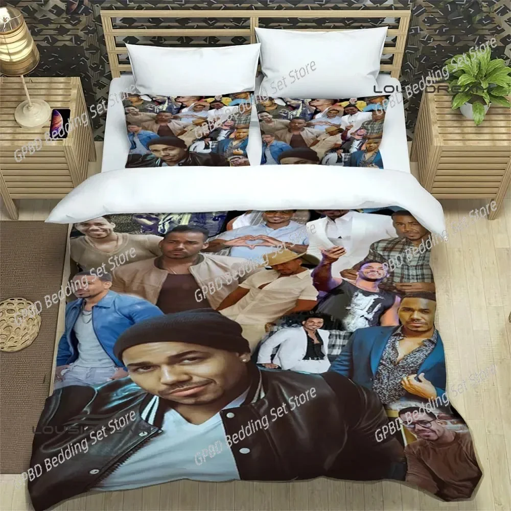 3D Print Singer Romeo Santos Comfortable Duvet Quilt Cover Pillowcase Bedding Set Children Bedroom Decoration Home Textile