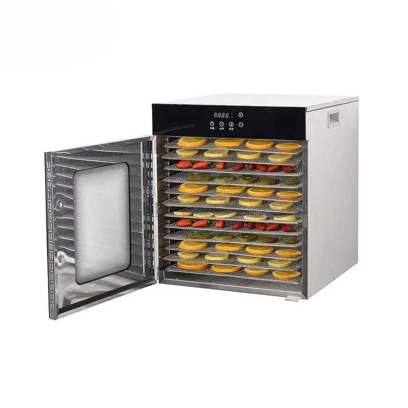 Household Electric Food Dehydrator Machine Multi Trays Fruit Vegetable Dryer For Beef Jerky Mushroom Banana Herbs Drying Home Us
