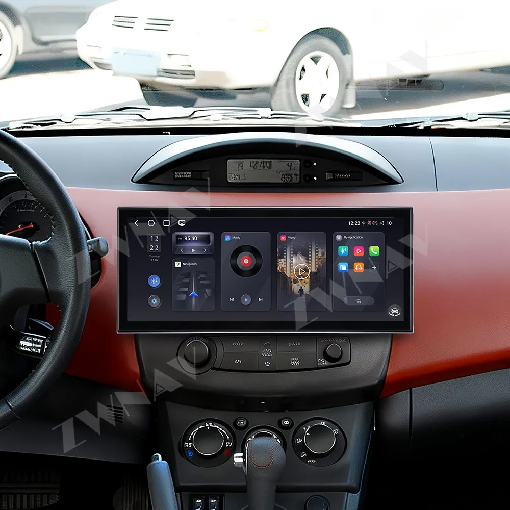 Reproductor Multimedia para Auto con Pantalla Táctil HD de 15.8 Pulgadas y Android 15 para Mitsubishi Eclipse 2005-2012, Accesorio Interior, Unidad Principal Estéreo