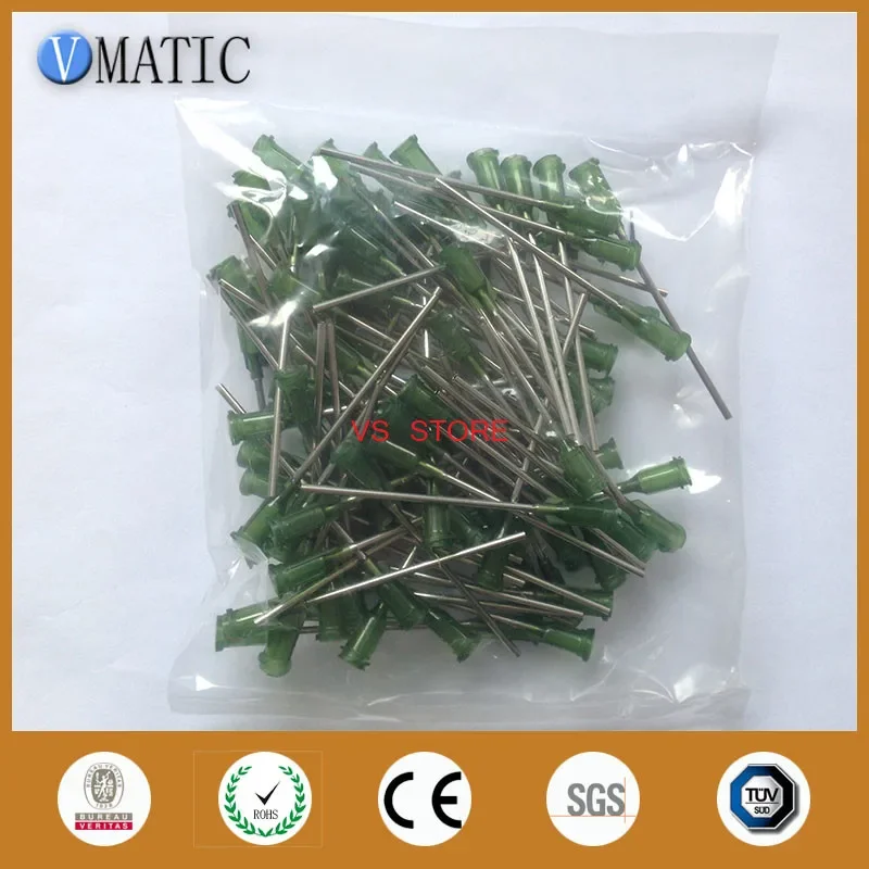 Free Shipping 100Pcs 14G 2 Inch Glue Dispensing Needle Tips
