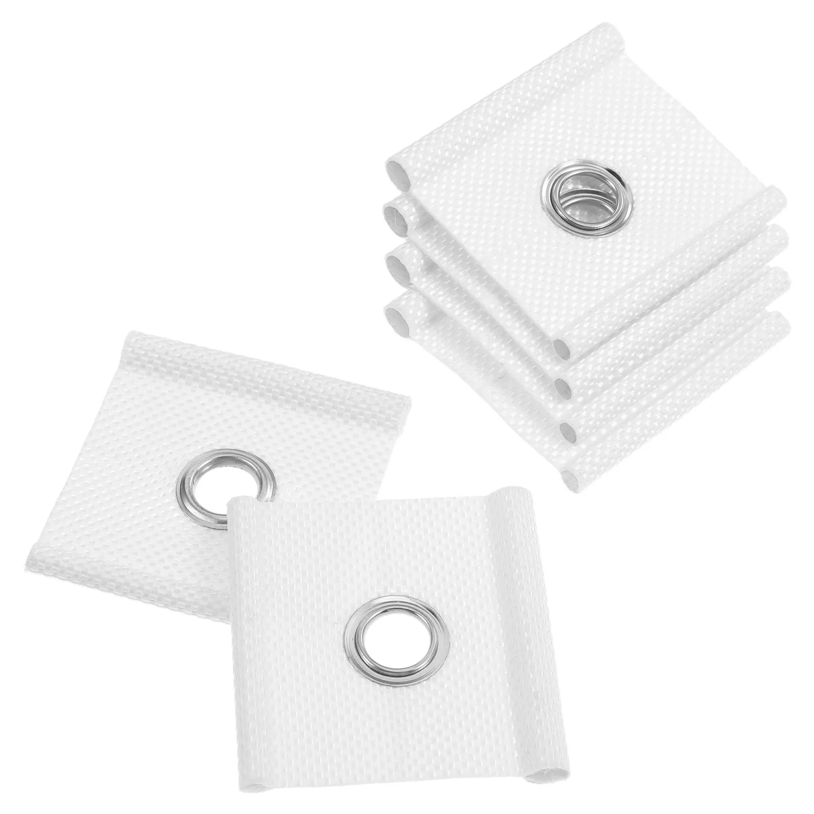 

6Pcs Rv Awning Piping Eyelets Tent Awning Eyelet Fasteners Camper Caravan Shade Hardware Outdoor Camping Accessories Quick