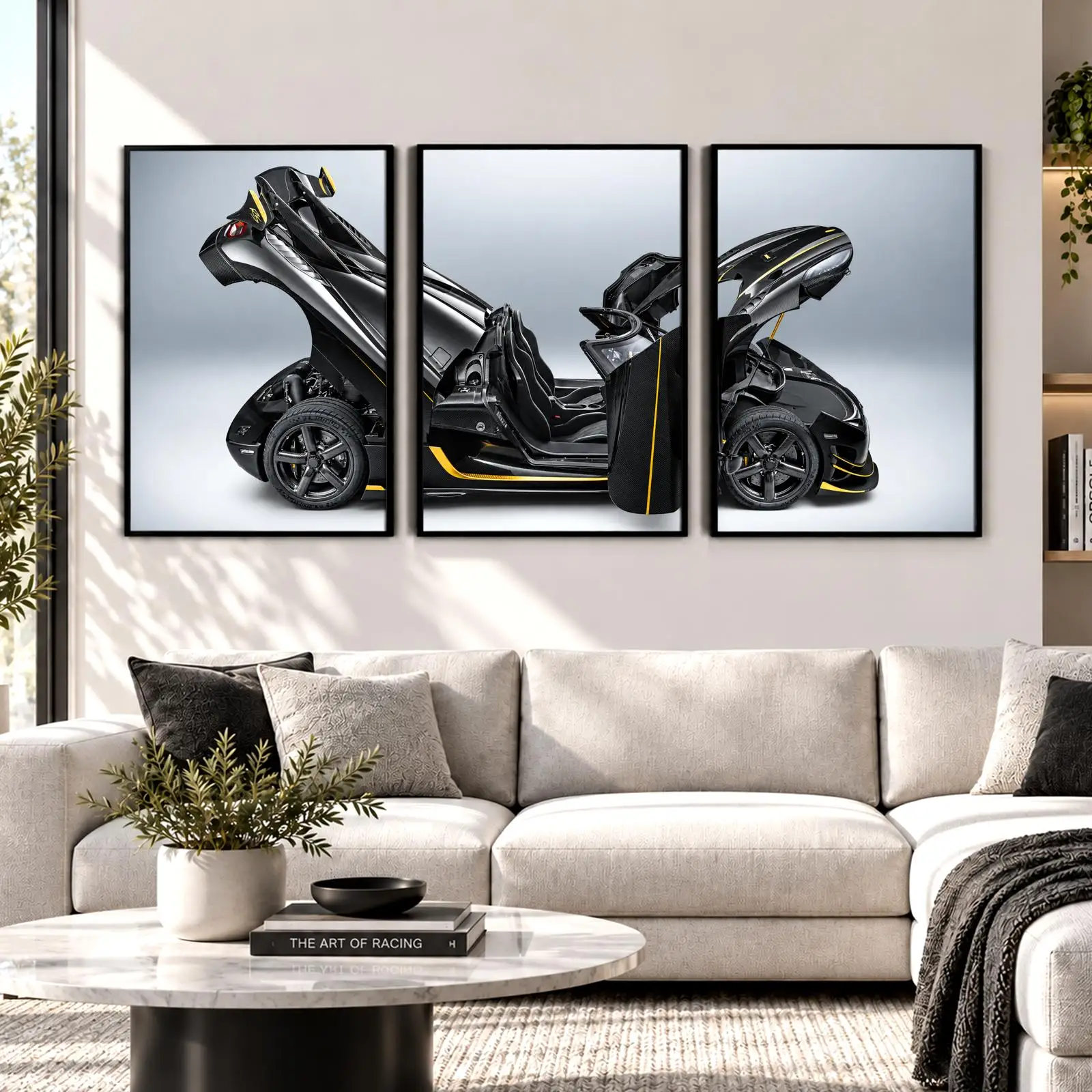 Sports Car Engineering Diagram Painting Calligraphy Canvas Poster Set Wall Artwork for Bedroom Living Room Decorative Prints